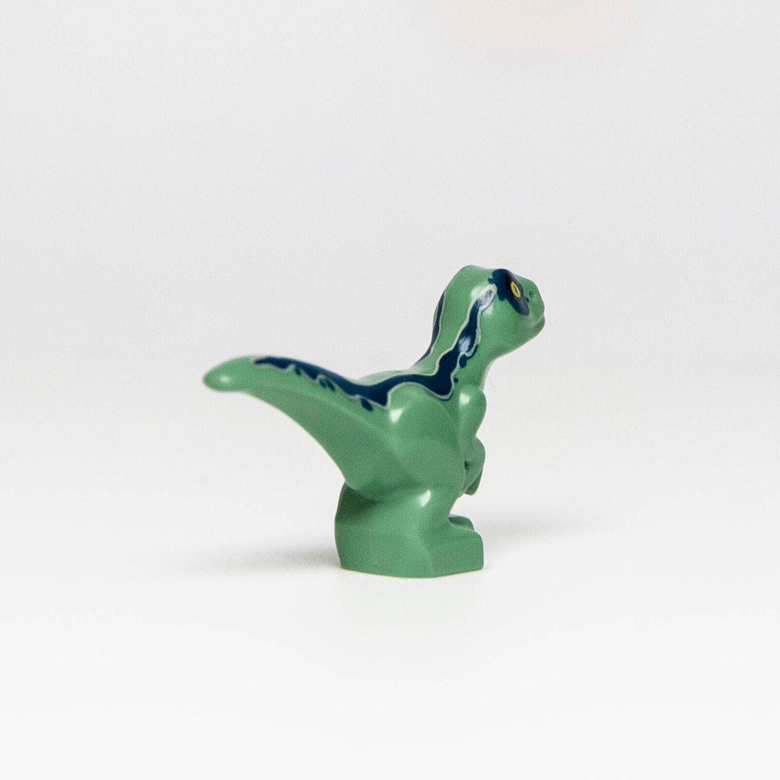 LEGO Jurassic World Animal - Baby Raptor - Sand Green Dinosaur Standing - StudBee